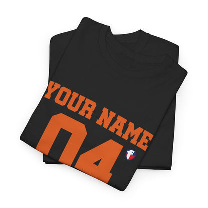‘Jesus Is My Goal’- Oranje Ontwerp - Voetbal Nederlands WK-T-shirt  (met gepersonaliseerde naam en nummer)