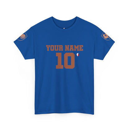 "Only One Savior" World Cup Edition France - Personalized shirt (with your own name and number)