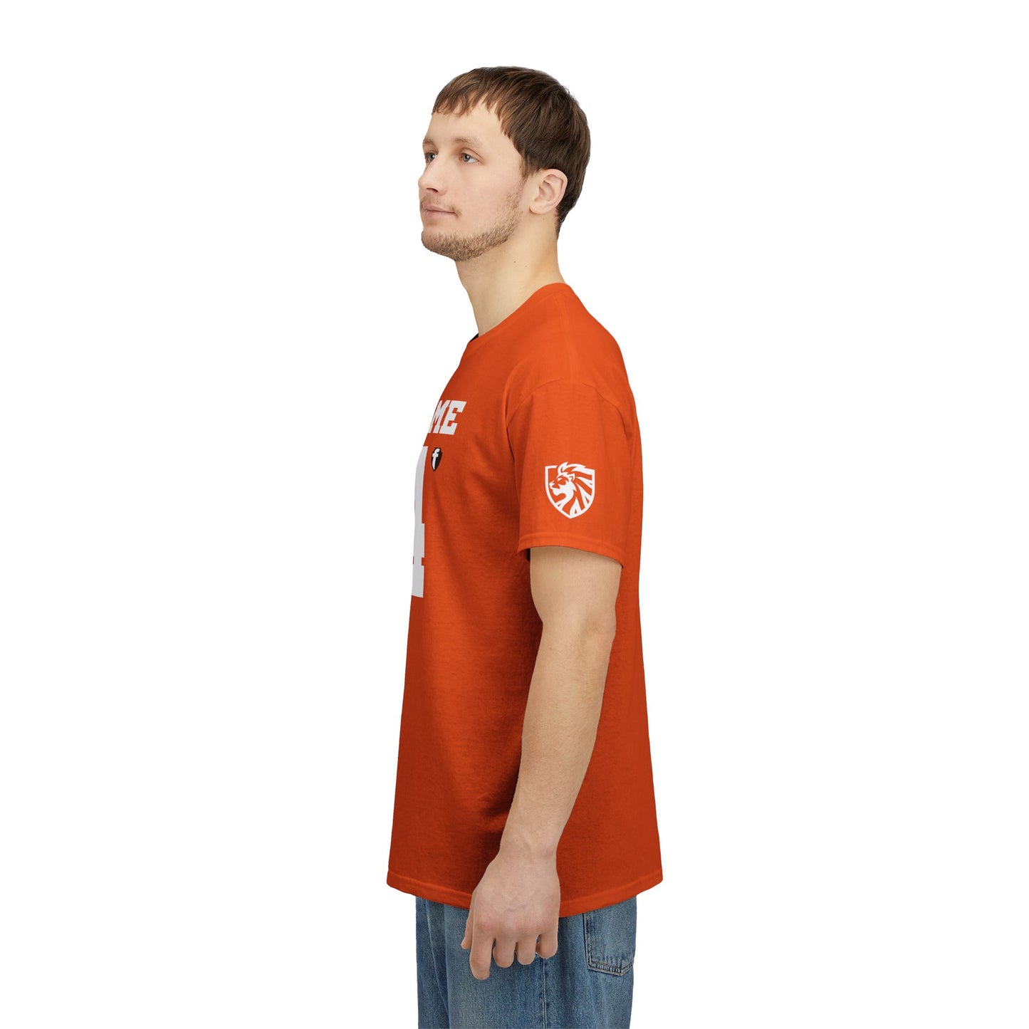 'Jesus Is My Goal' — Dutch Orange football shirt — World Cup number (with personalized name and number)