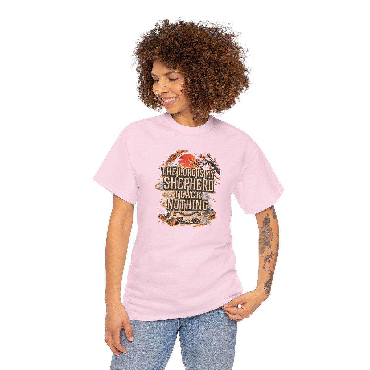 'The Lord Is My Shepherd' Psalm 23:1 - Graphic T-Shirt — Limited Edition