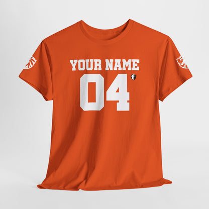 'Jesus Is My Goal' — Dutch Orange football shirt — World Cup number (with personalized name and number)
