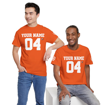 'Jesus Is My Goal' — Dutch Orange football shirt — World Cup number (with personalized name and number)
