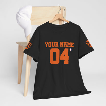 ‘Jesus Is My Goal’- Oranje Ontwerp - Voetbal Nederlands WK-T-shirt  (met gepersonaliseerde naam en nummer)