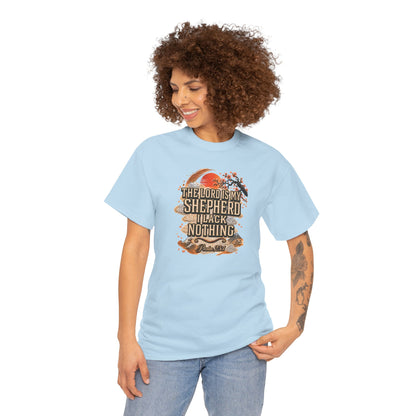 'The Lord Is My Shepherd' Psalm 23:1 - Graphic T-Shirt — Limited Edition
