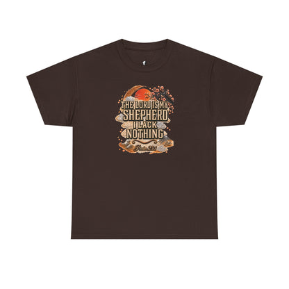 'The Lord Is My Shepherd' Psalm 23:1 - Graphic T-Shirt — Limited Edition