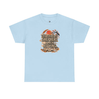 'The Lord Is My Shepherd' Psalm 23:1 - Graphic T-Shirt — Limited Edition