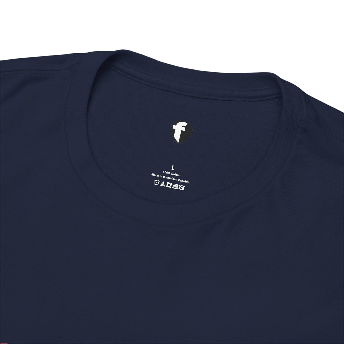 JESUS, Son of God - Varsity T-Shirt - Blauwe Letters