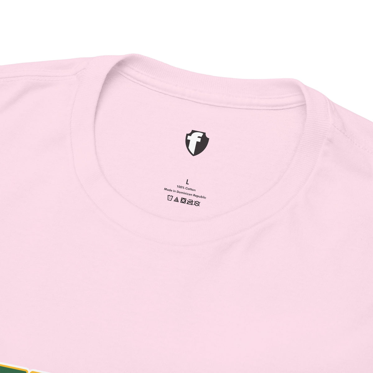 JESUS, Son of God - Varsity T-Shirt - Green Letters