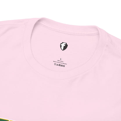 JESUS, Son of God - Varsity T-Shirt - Green Letters