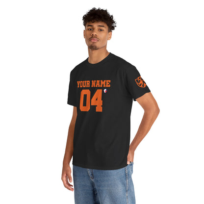 ‘Jesus Is My Goal’- Oranje Ontwerp - Voetbal Nederlands WK-T-shirt  (met gepersonaliseerde naam en nummer)