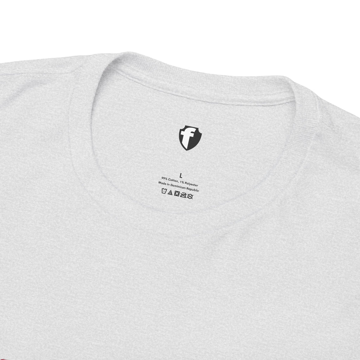 JESUS, Son of God - Varsity T-Shirt - Blauwe Letters