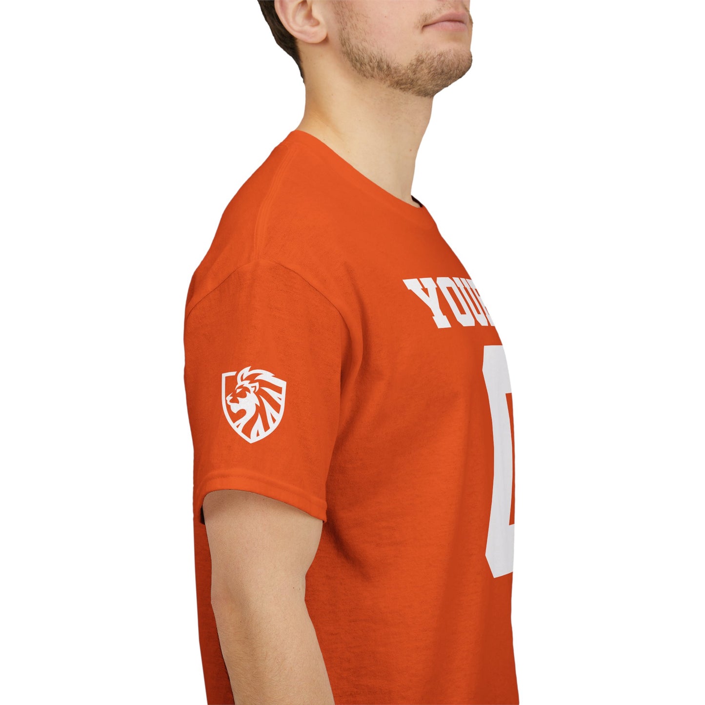 'Jesus Is My Goal' — Dutch Orange football shirt — World Cup number (with personalized name and number)
