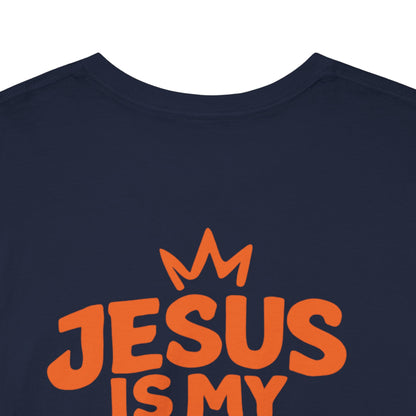 ‘Jesus Is My Goal’- Oranje Ontwerp - Voetbal Nederlands WK-T-shirt  (met gepersonaliseerde naam en nummer)