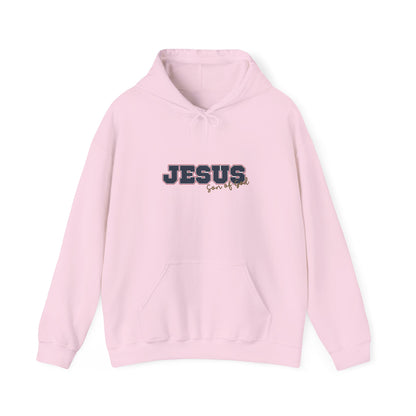 'Jesus, Son of God' Blue Design. Unisex Hoodie