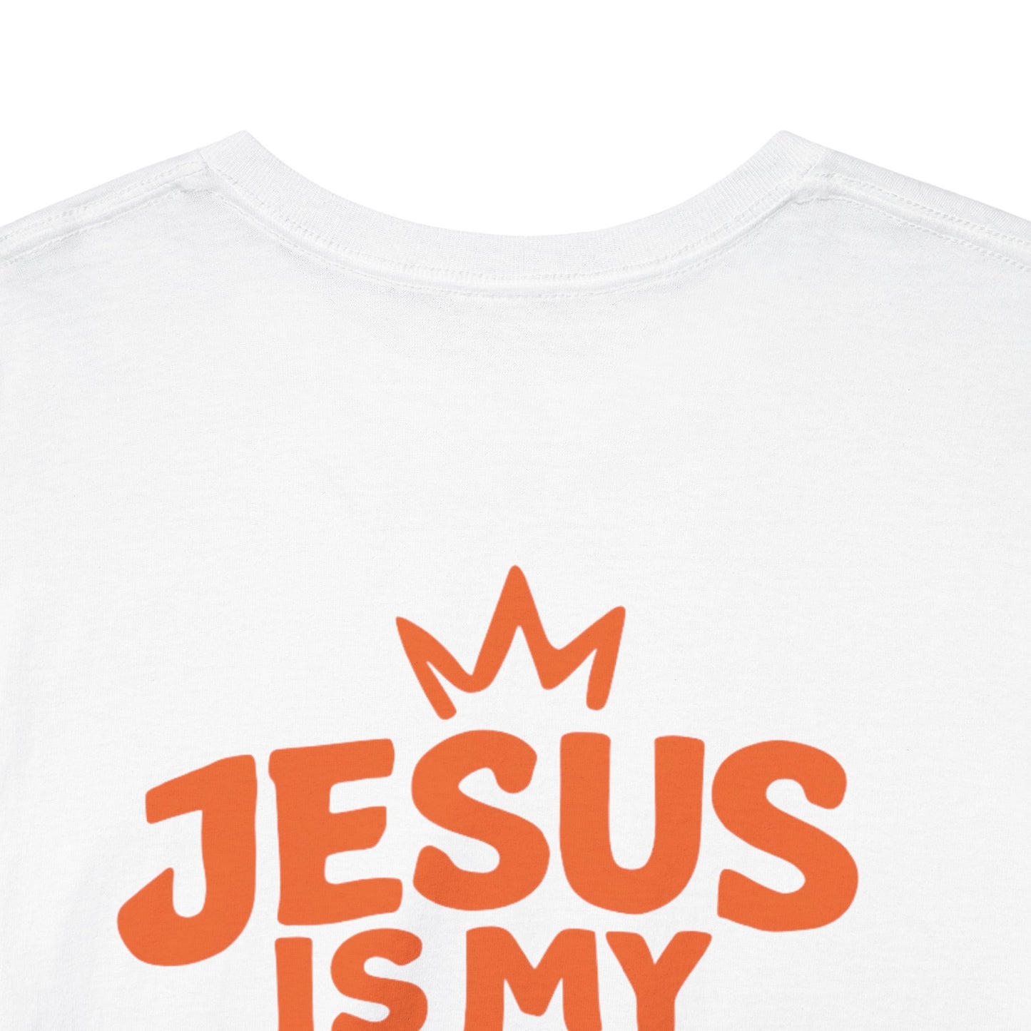 ‘Jesus Is My Goal’- Oranje Ontwerp - Voetbal Nederlands WK-T-shirt  (met gepersonaliseerde naam en nummer)