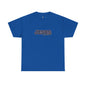 JESUS, Son of God - Varsity T-Shirt - Blauwe Letters