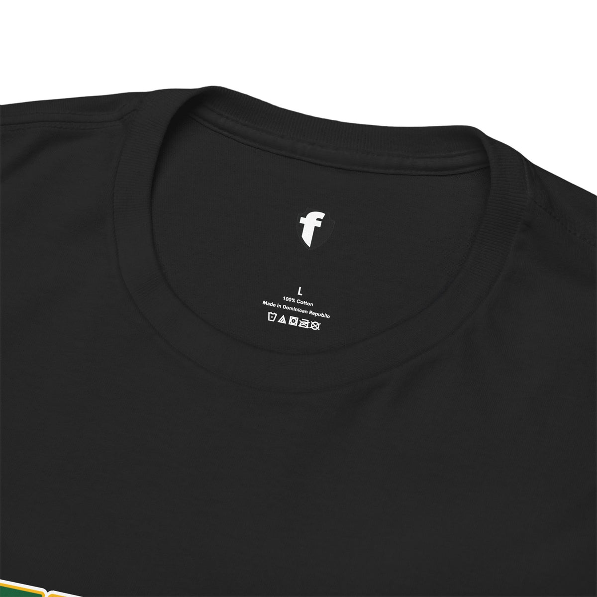 JESUS, Son of God - Varsity T-Shirt - Green Letters