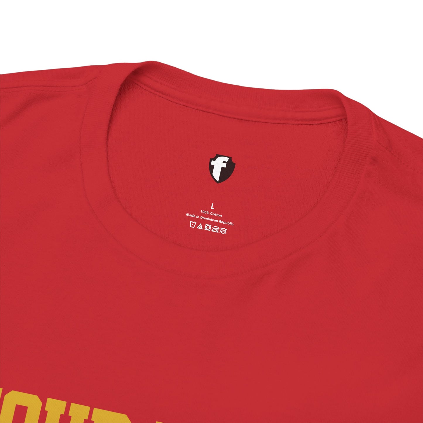 'Jesus Is My Goal' — Red Football Jersey in Spanish Style (WC, personalized)