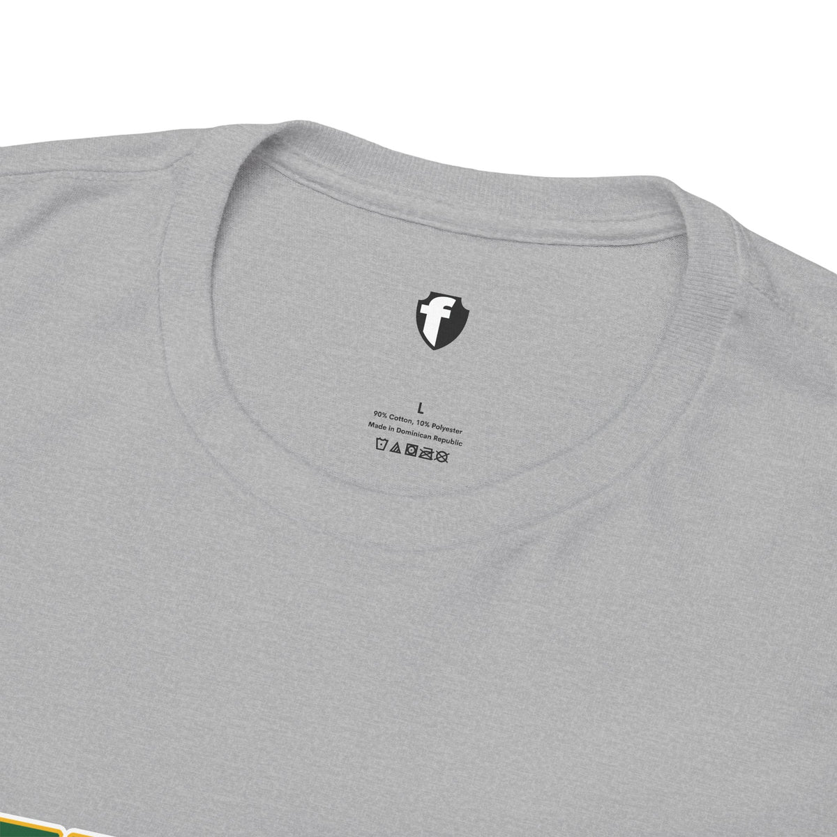 JESUS, Son of God - Varsity T-Shirt - Green Letters