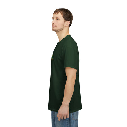 JESUS, Son of God - Varsity T-Shirt - Green Letters