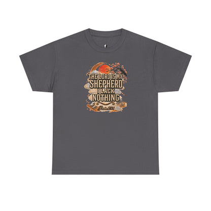 'The Lord Is My Shepherd' Psalm 23:1 - Graphic T-Shirt — Limited Edition