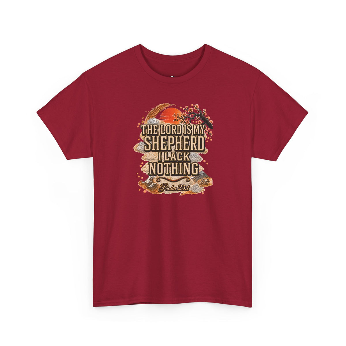 'The Lord Is My Shepherd' Psalm 23:1 - Graphic T-Shirt — Limited Edition