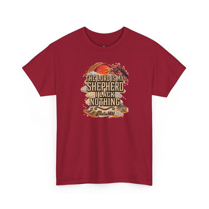 'The Lord Is My Shepherd' Psalm 23:1 - Graphic T-Shirt — Limited Edition