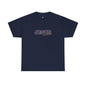 JESUS, Son of God - Varsity T-Shirt - Blauwe Letters