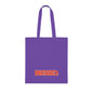 'Blessed' Cotton Tote — Minimalist faith tote bag with ‘BLESSED’ text and Focall emblem