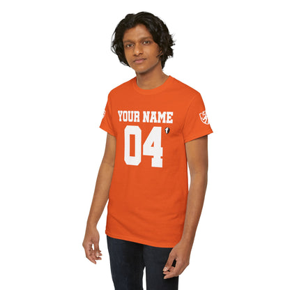 'Jesus Is My Goal' — Dutch Orange football shirt — World Cup number (with personalized name and number)
