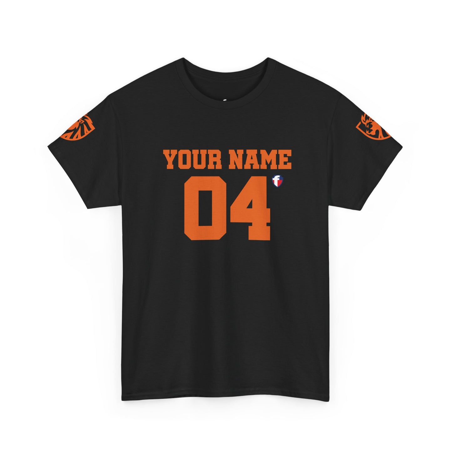 ‘Jesus Is My Goal’- Oranje Ontwerp - Voetbal Nederlands WK-T-shirt  (met gepersonaliseerde naam en nummer)