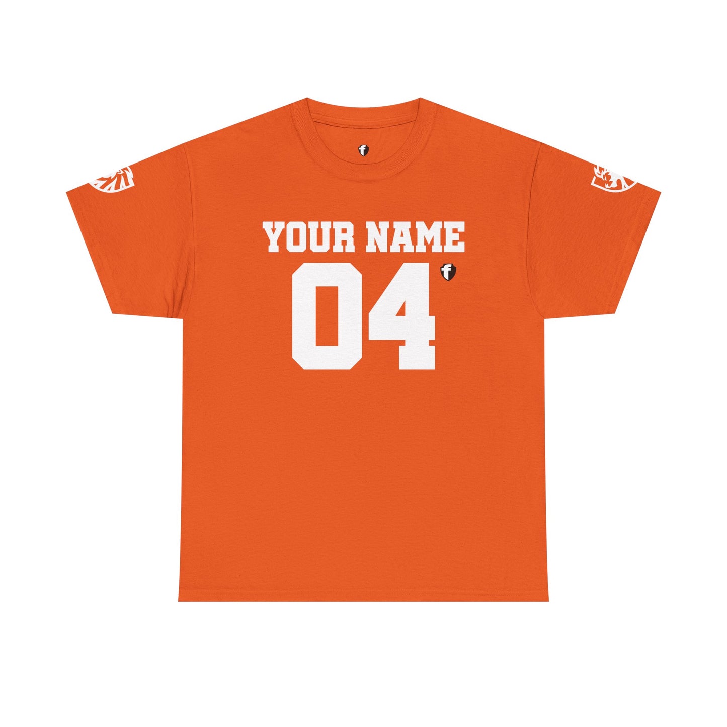 'Jesus Is My Goal' — Dutch Orange football shirt — World Cup number (with personalized name and number)
