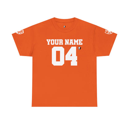 'Jesus Is My Goal' — Dutch Orange football shirt — World Cup number (with personalized name and number)