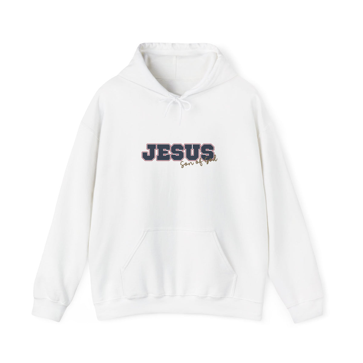 'Jesus, Son of God' Blue Design. Unisex Hoodie