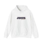 'Jesus, Son of God' Blue Design. Unisex Hoodie