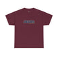 JESUS, Son of God - Varsity T-Shirt - Blauwe Letters
