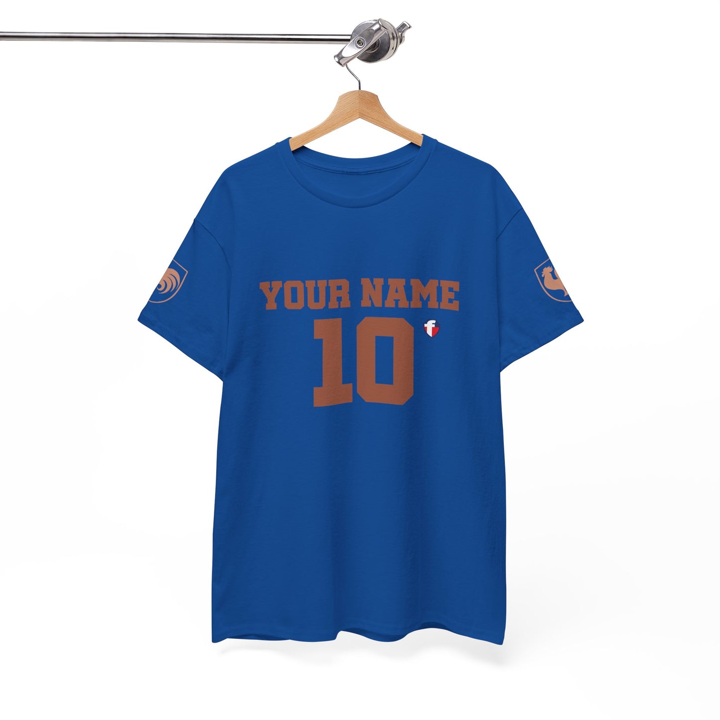 "Only One Savior" World Cup Edition France - Personalized shirt (with your own name and number)