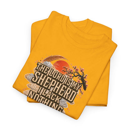 'The Lord Is My Shepherd' Psalm 23:1 - Graphic T-Shirt — Limited Edition