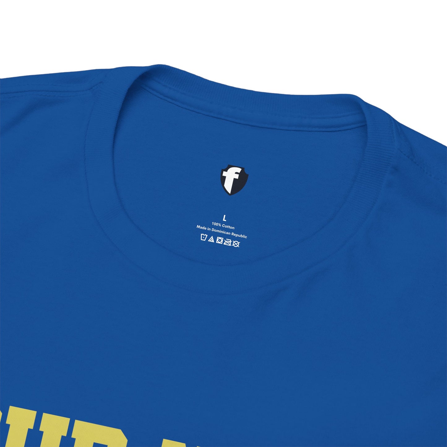 'Play For His Glory' Curaçao Blauw voetbalshirt - WK nummer (met gepersonaliseerde naam en rugnummer)