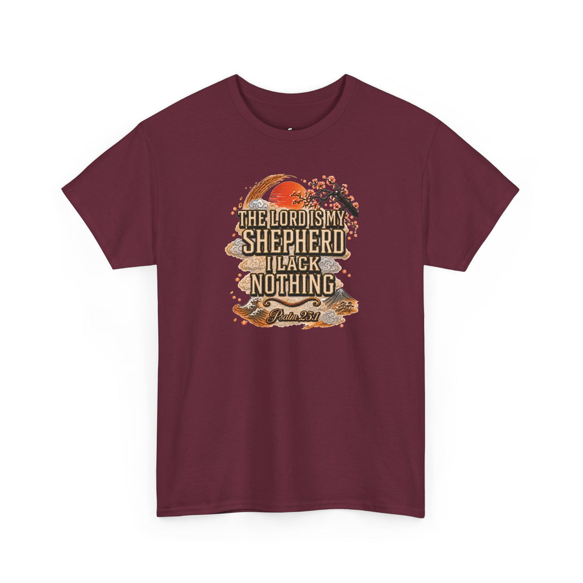 'The Lord Is My Shepherd' Psalm 23:1 - Graphic T-Shirt — Limited Edition