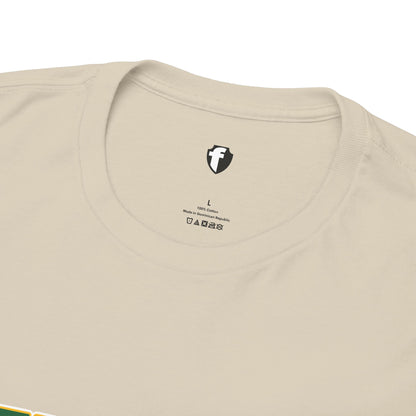 JESUS, Son of God - Varsity T-Shirt - Green Letters