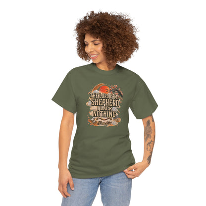 'The Lord Is My Shepherd' Psalm 23:1 - Graphic T-Shirt — Limited Edition