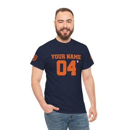 ‘Jesus Is My Goal’- Oranje Ontwerp - Voetbal Nederlands WK-T-shirt  (met gepersonaliseerde naam en nummer)