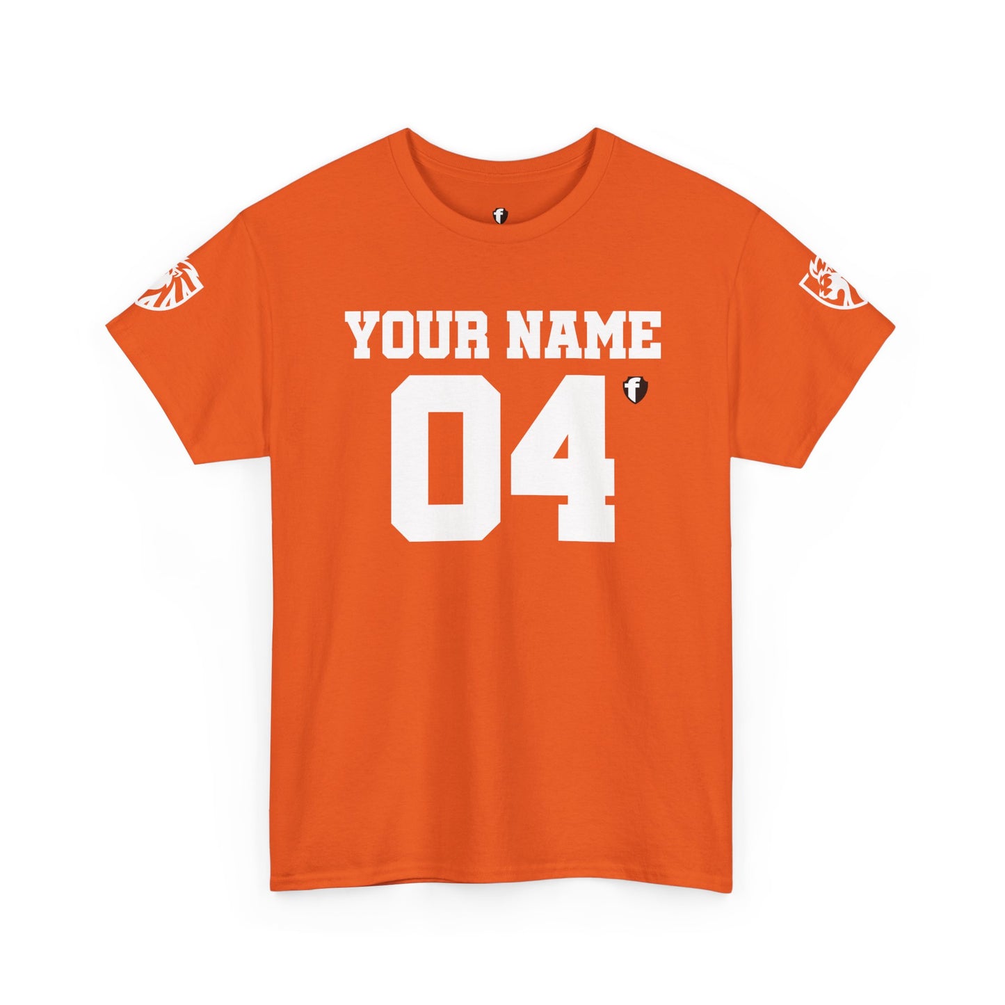 'Jesus Is My Goal' — Dutch Orange football shirt — World Cup number (with personalized name and number)
