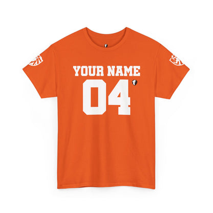 'Jesus Is My Goal' — Dutch Orange football shirt — World Cup number (with personalized name and number)