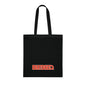 'Blessed' Cotton Tote — Minimalist faith tote bag with ‘BLESSED’ text and Focall emblem