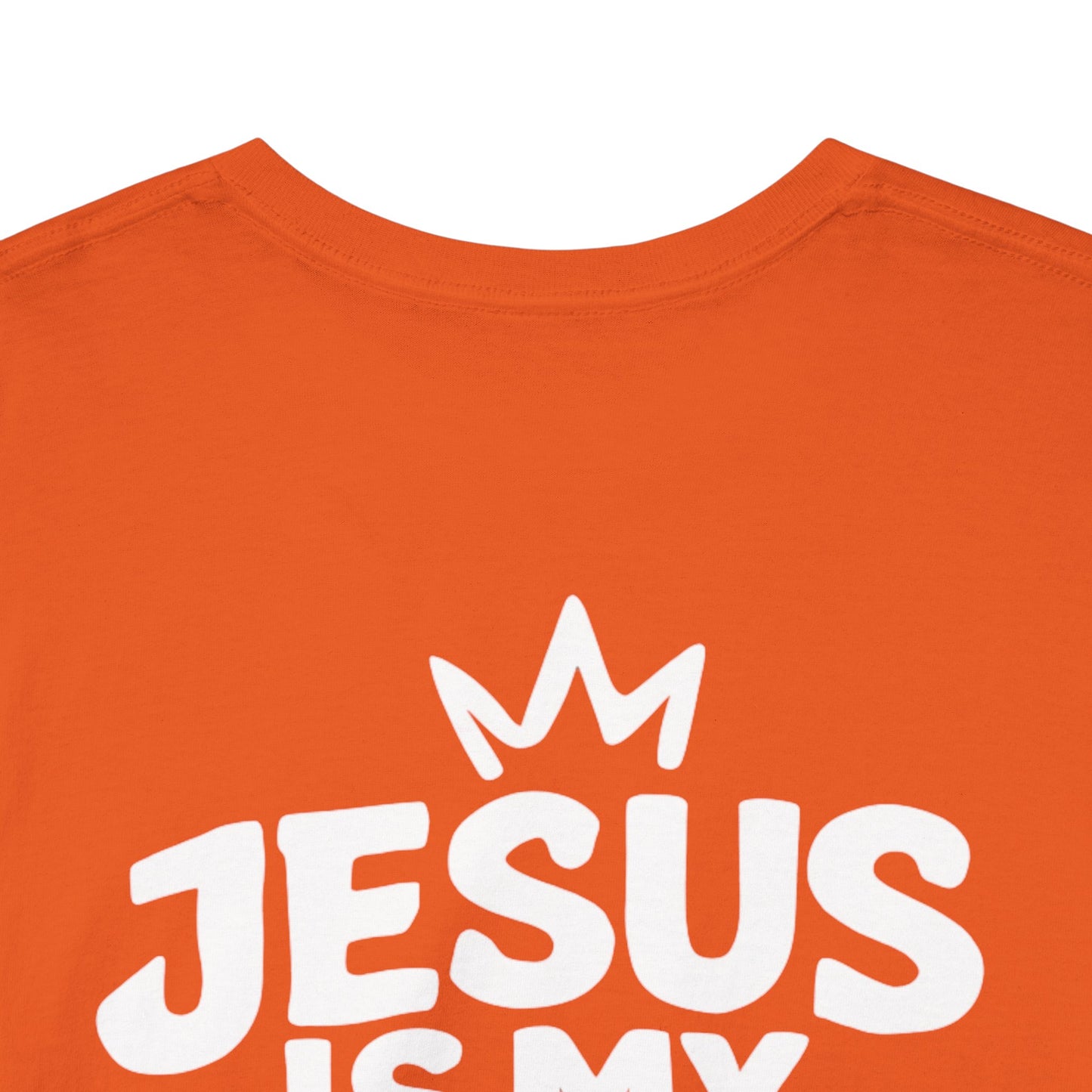 'Jesus Is My Goal' — Dutch Orange football shirt — World Cup number (with personalized name and number)