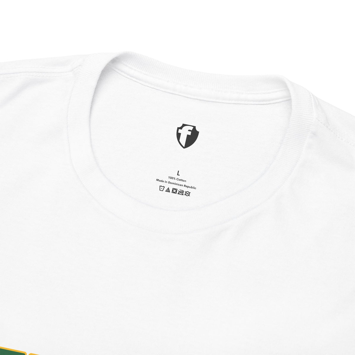 JESUS, Son of God - Varsity T-Shirt - Green Letters