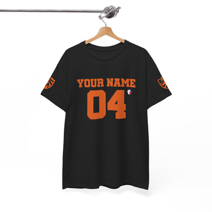 ‘Jesus Is My Goal’- Oranje Ontwerp - Voetbal Nederlands WK-T-shirt  (met gepersonaliseerde naam en nummer)