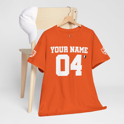 'Jesus Is My Goal' — Dutch Orange football shirt — World Cup number (with personalized name and number)